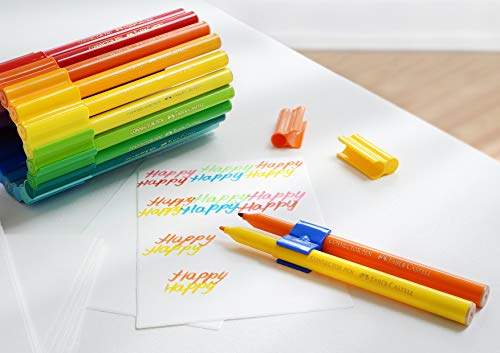 Faber-Castell 155560 - Filzstift Connector in Koffer, 60-teilig – Bild 6