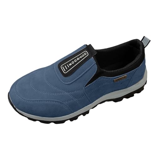 VBEDKDEB Zapatillas deportivas para mujer, zapatillas de deporte para hombre, con suelas iguales, modernas, informales, con suela gruesa, boca plana, talla grande, zapatos de verano para mujer