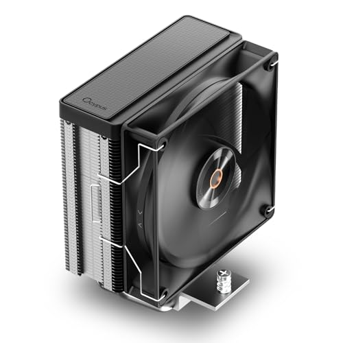 Ocypus Delta A40 Elite BK CPUクーラー,120mm PWM PCファン,最大220W対応高性能空冷,Φ 6mm×4本の銅製ヒートパイプ直接接触,Intel LGA 115X/1200/1700/1851 & AMD AM4/AM5対応（静音＆ダーク仕様）の画像
