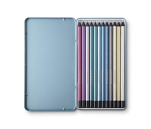 PRINTWORKS vg[NX Colour Pencils 12-set FM XEF[f kfUC XPb` CXg  a 12FZbg ca3.0mm fUCi[ A[eBXg ^bN Metallic