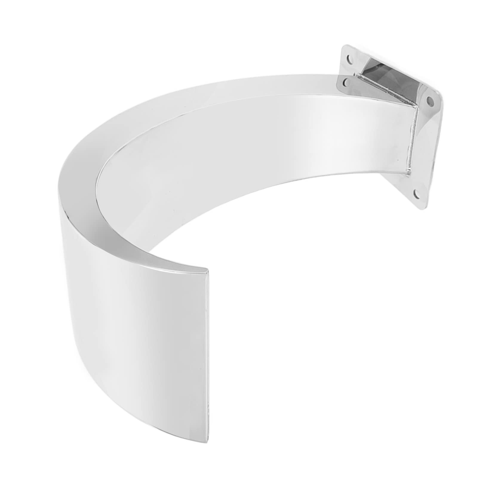 Buachois Rubinetto Cascata Piscina, Acciaio Inox 304 Design Ad Filettatura G1 Interna Fontana Vasca Nuoto, per Giardino Paesaggistico Area Giochi