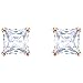 Produktbild Swarovski Attract Ohrstecker, Weiß, Rosé vergoldet