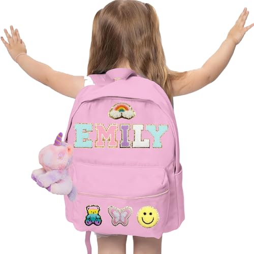 Personalized Backpack for Girls Boys Toddles Back to School Custom Book Bag Birthday Christmas