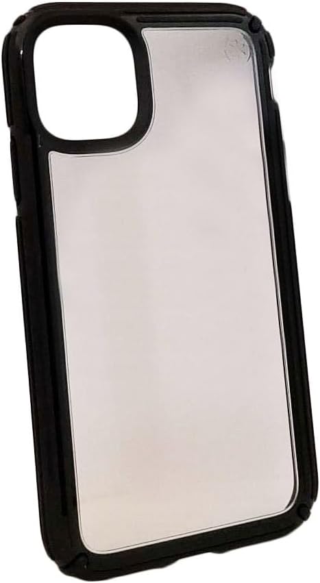 Speck Products Presidio V-Grip iPhone 11 Case, Clear/Black