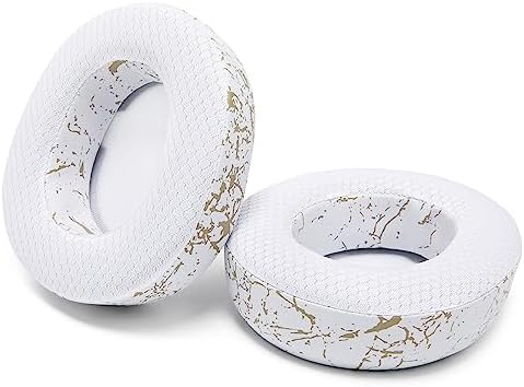 WC Freeze Nova Pro Wireless  Hybrydowy żel chłodzący do słuchawek Steelseries Arctis Nova Pro Wireless firmy Wicked Cushions, zwiększona trwałość, grubość i izolacja akustyczna | Gold Marble