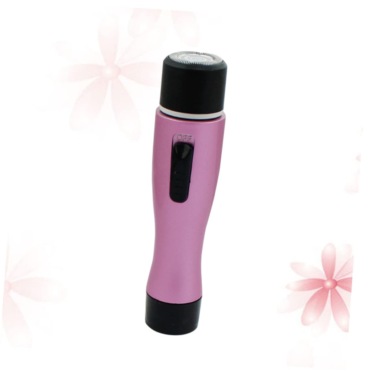 FRCOLOR 3pezzi Rasoio Elettrico Per Donne Epilatore Portatile Per Viso Ascelle Gambe e Bikini Rimozione Indolore Dei Inossidabile Design Ergonomico Facile Da Usare