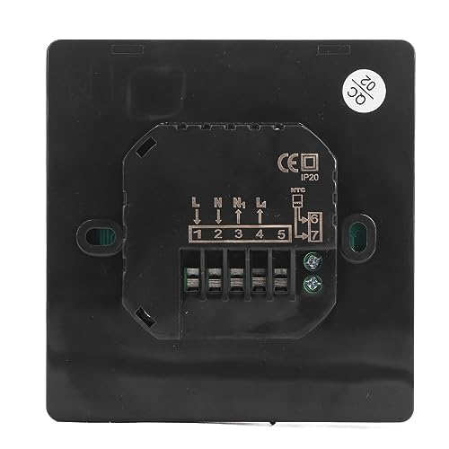 Termostato Digital, Tela Sensível Ao Toque Display LCD de Baixo Consumo Termostato AC90-240V NTC Sen