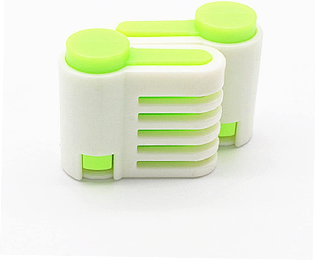 4 Pcs Adjustable Cake Slicer, 5 Layer Bread Leveler Cutter for Even Slicing