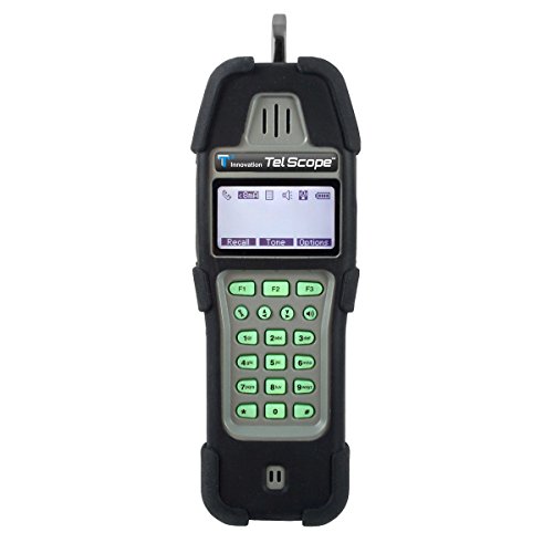 T3 Innovation KP400-T3-1 Tel Scope Butt Set Contains Telephone Test Set, Tone and Probe with Hanging Pouch, Black/Gray