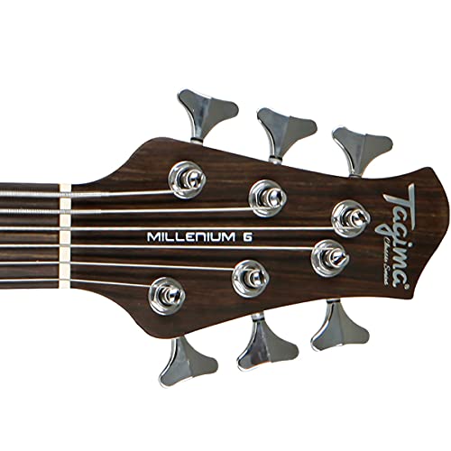 Contra-baixo ativo 6 cordas Natural MILLENIUM 6 TOP Classic Series Tagima