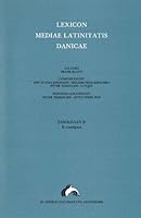 Lexicon Mediae Latinitatis Danicae 2: B-Contiguus 8772886617 Book Cover