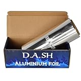 Rollo de aluminio especial para cachimbas - 25 metros y 40 micras de grosor - Estudiado y diseñado para optimizar el calor y dar una mejor experiencia con tu shisha - Sierra incorporada para cortar