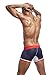 JOCKMAIL Fashion Men's Underwear Boxers Mesh Panties Male Underpants - Boxer Shorts (XL, Navy)