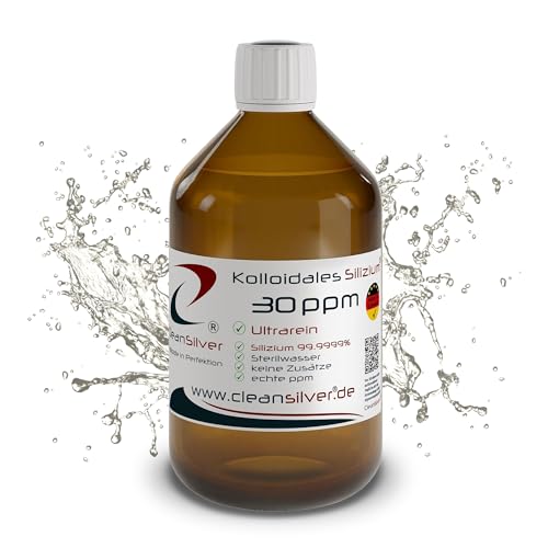 Kolloidales Silizium Cleansilver 30ppm, 500ml – hochdosiert