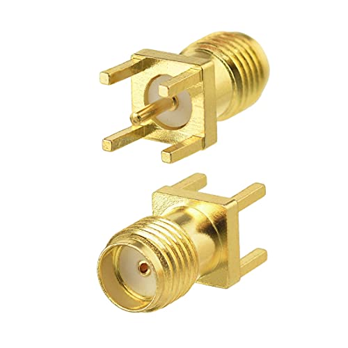 Conector SMA hembra para PCB, pack 25 piezas miniatura 2