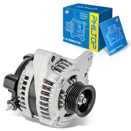 Image of PHILTOP 150A Alternator for Toyota Sequoia 4.7L 2003-2009 | S6 Groove Pulley,270600F050, 11090, 1042103390, 270600F110, 2100538, 90295541, 2139619, 2101066, A3090, 88861847