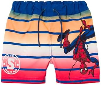 Nmmmelvin Spiderman Long Swimshorts Mar