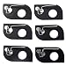Arrow magnetico Adesivo Adesivo Adesivo Metallo tiro con l'arco di tiro tirato Accessorio per gli archi composti 6pcs, ricurvo arco freccia riposarsi
