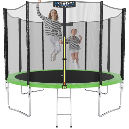 KINETIC SPORTS Trampolin Outdoor Salto Ø 183/244/305/366/400/430/490 cm -...