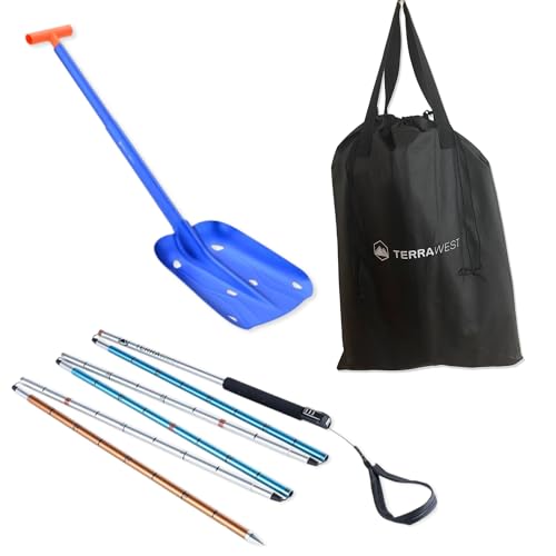 TerraWest Core Plus Avalanche Shovel and 240 cm Quick Lock Probe