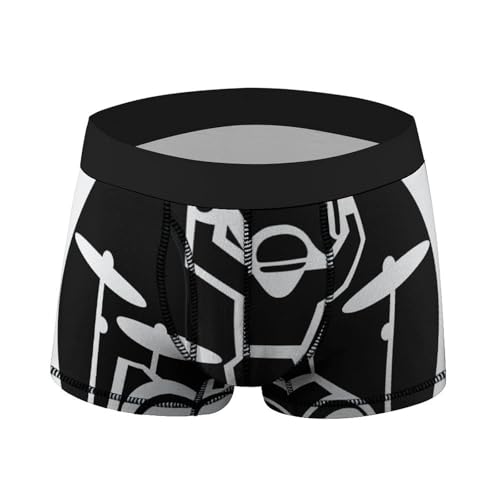 Drummer Men's Underwear, Breathable & Stretch Underwear, Moisture-Wicking Boxer Briefs for Men2