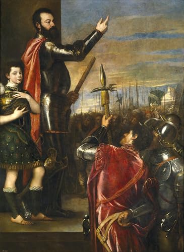 Art impression tableaux le marquis de Vasto Tiziano Vecelli pour habiller vos murs