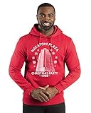 Wild Bobby Nakatomi Plaza Christmas Party 1988 Classic McClane Die Hard Ugly Christmas Sweater Premium Graphic Hoodie Sweatshirt, Red, Small