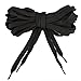 Extra Long Canvas Sneaker Punk Skate Shoes Laces, Black