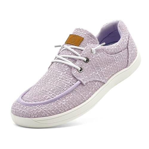 Women's Loafers Slip Ons Shoes Casual Comfortable & Lightweight Canvas Loafers Flats Walking Sneakers, Loafers Size 5.5-Size 12