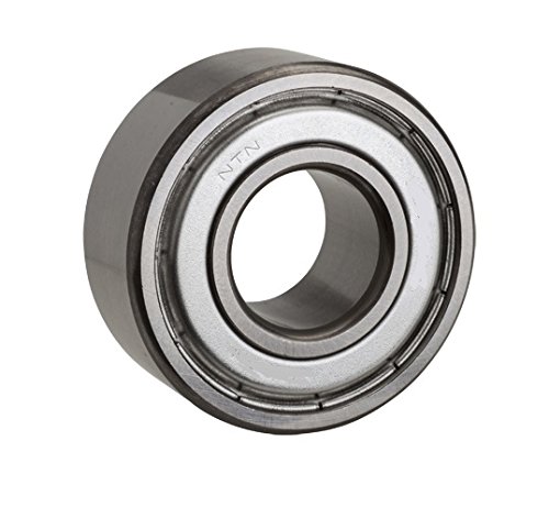 NTN Bearing 6302Z Single Row Deep Groove Radial Ball Bearing, Normal Clearance, Steel Cage, 15 mm Bore ID, 42 mm OD, 13 mm Width, Single Shielded
