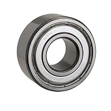 NTN Bearing 6203ZC3 Single Row Deep Groove Radial Ball Bearing, C3 Clearance, Steel Cage, 17 mm Bore ID, 40 mm OD, 12 mm Width, Single Shielded