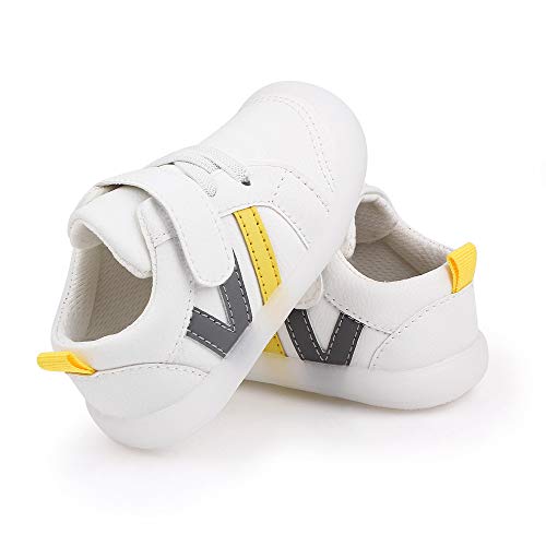 MASOCIO Unisex Baby Jongens Meisjes Eerste Wandelschoenen Peuter Baby Trainers Anti-slip Prewalker Schoenen - Image 6