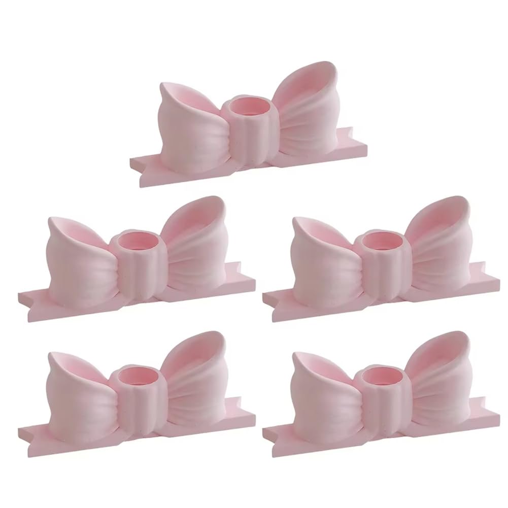 UDSKNV[KSL Elegant Gypsum for Long Candles-Candle Holder-for Weddings, Birthdays, Home Decor Ideal