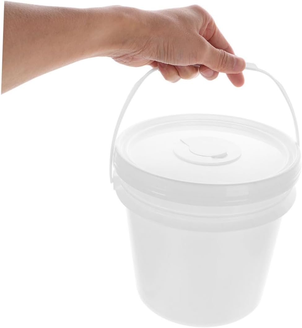 2pcs Plastic Baby Wipe Container with Lid Portable Wipes Holder for Car and Bathroom Reusable Wet Towel Dispenser Bucket for Baby Care and Storage
