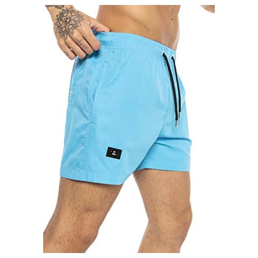 Redbridge Herren Badehose kurz Badeshorts schnelltrocknend Türkis XL
