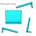 LTROP Kids Case for iPad 9th/8th/7th Generation (2021/2020/2019), 10.2 Inch Shockproof Handle Stand - Turquoise
