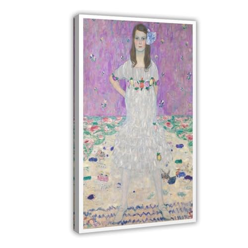 Poster Mäda Primavesi de Gustav Klimt sur toile de 30x45 cm pour décorer une chambre