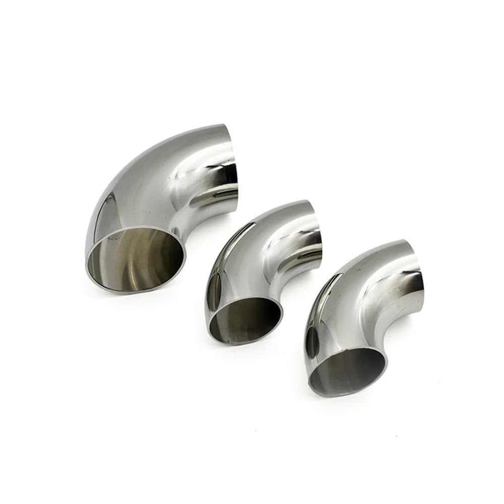 RUAJOGYNVM OD 19mm-08mm SS304 SS316 Stainless Steel Elbow Welding 90 Degree Elbow Pipe Fittings Self-made Polished(SUS316,32mm)