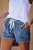 YOCUR Ladies Denim Shorts Cute Jeans for Womens Tr... #3