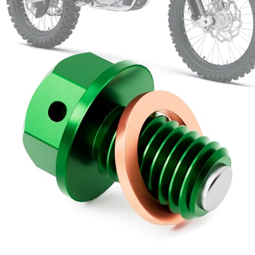 Bouchon de vidange magnétique CNC pour carter d'huile de moto KX250 ER-6N Z900