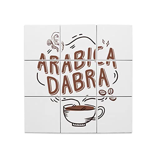 Carreaux céramique décoratifs pour crédence de cuisine | Ambiance Arabicadabra 60x60 cm