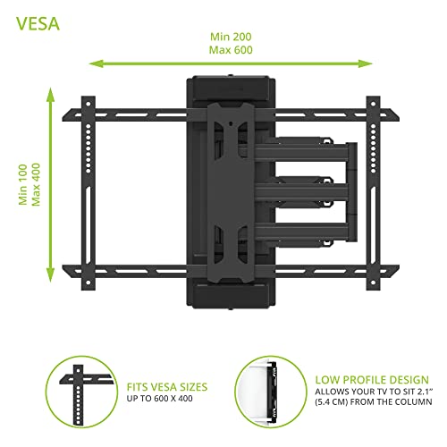 Kanto PSC350 No Drill Full-Motion Column Tv Mount And Pillar Mount thumb #1