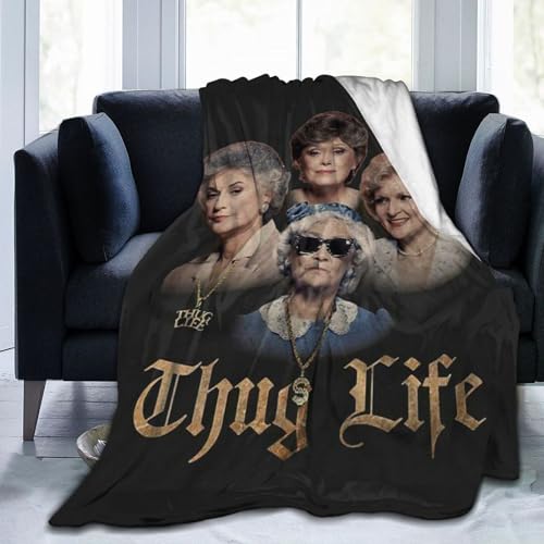 Girls Throw Blanket Ultra-Soft Fleece Cozy Warm Flannel Blanket for Bedding Living Room Decor 50x40in
