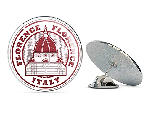 Florence Italy Round Metal 0.75
