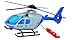 Dickie  -Spielzeug 203714001 - Elicottero Giocattolo della Polizia