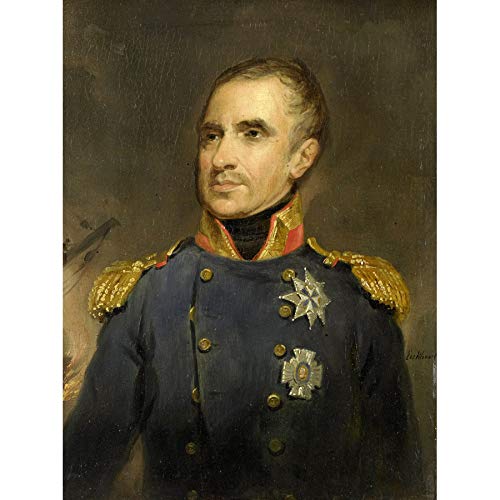 Artery8 Eeckhout Portrait Van Capellen Vice Admiral Unframed Wall Art Print Poster Home Decor Premium