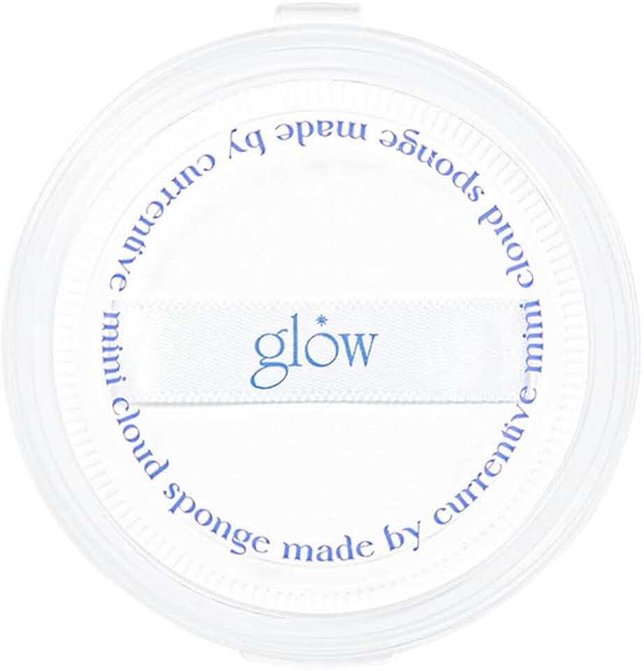 glow mini cloud sponge 3EA | featuring skin-friendly rubycell | puff-shaped sponge that effortlessly simplifies makeup application, perfect makeup sponge for quick and even application, 0.07 lbs