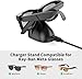 Charger Compatible with RayBan Meta Smart Glasses, Portable Charging Dock for Wayfarer, Headliner & Skyler with 59