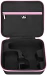 Tourmate Hard Storage Case for DEKOPRO Power Drill Cordless - Travel Case for 20 Volt Drill Driver Kit(Only Case) (Pink)