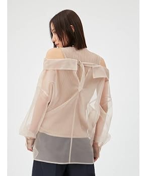 Amazon | [フレイ アイディー] シャツレイヤードリブニット